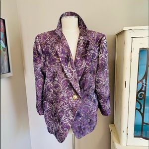 XXL Purple Vintage Blazer